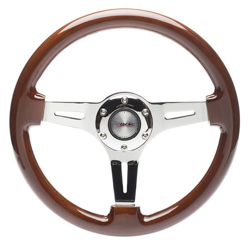 Volante sportivo vero - , legno