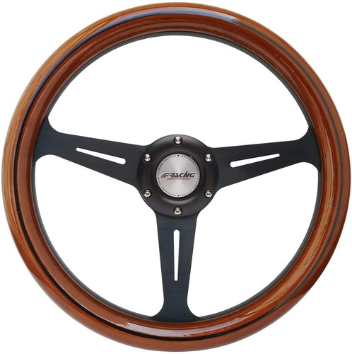 Volante sportivo vero - , legno