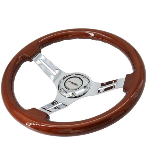 Volante vero legno razze - legno, in