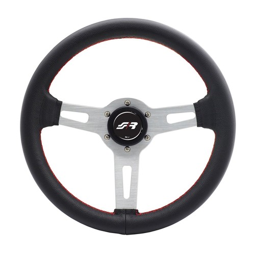 Volante sportivo pelle - , nera