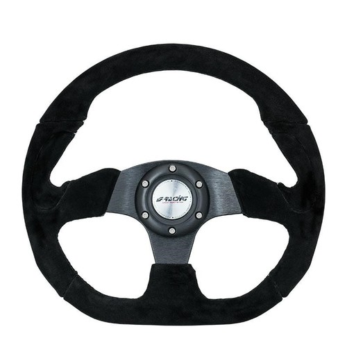 Volante sportivo camoscio - , nero