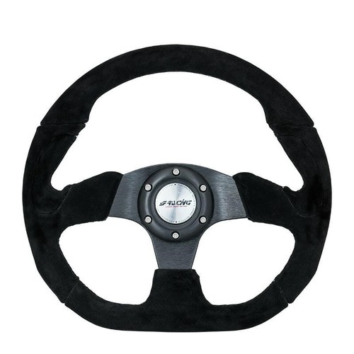 Volante sportivo camoscio - , nero